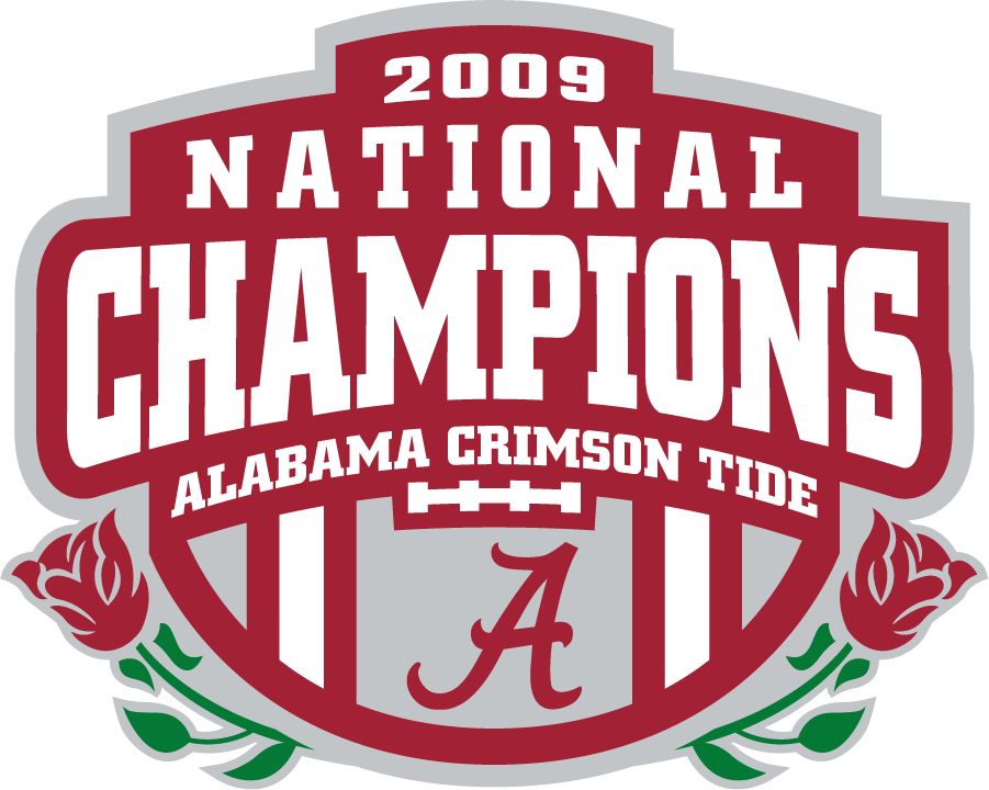 Alabama Crimson Tide 2009 Champion Logo diy iron on heat transfer